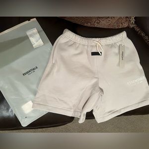 Essentials Boys Shorts 14/16 Silver Cloud